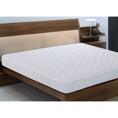 Coprimaterasso Letto Trapuntato Imbottito Con Angoli Modello Sogno, misuraMatrimonialecoloreSogno