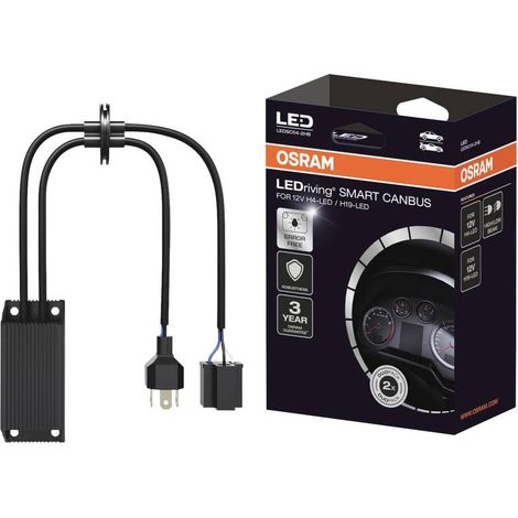 [GEBRAUCHT] B-Ware OSRAM CanBus Lastwiderstand Kfz-Leuchtmittel LED Umrüstung 12V 2 Stück 95mm
