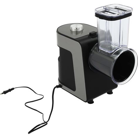 Trancheuse à Légumes Électrique 1000 W 10 Lames Râpe à Légumes Automatique Râpe de Cuisine pour Trancher Pommes de Terre, Radis, Concombres, Oignons (1/5)
