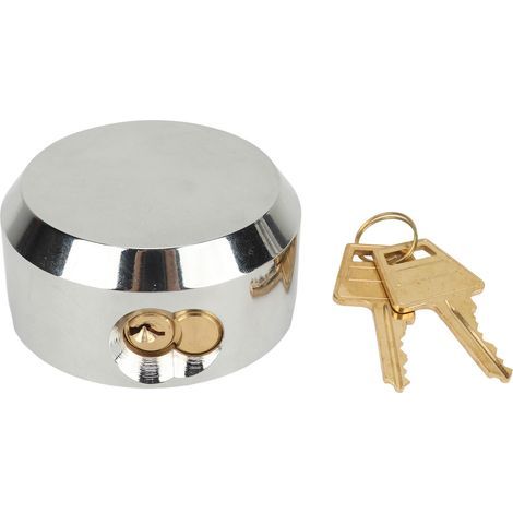 Concealed bolt padlock - high security, burglar-resistant - for trailers, doors, containers - 2 keys (1/5)