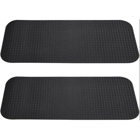 Tapis d'entraînement Antidérapants pour Vélo d'Exercice Protecteur Épais Anti-Dérapant Tapis 5mm Tapis de Course et Home Trainer Résistant à l'Eau et aux Huiles 63.5 x 30cm (1/5)