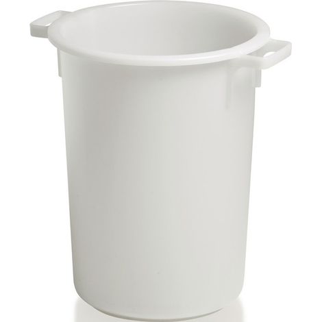 Envase de plástico de 50 l HD-PE natural D420xH540mm con asa exterior CRAEMER