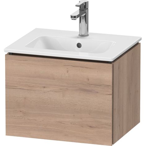Duravit L-Cube Meuble sous-lavabo suspendu, Compact, 1 tiroir,