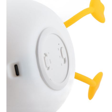 Fröhliches Enten-Nachtlicht aus Silikon, lustiges Enten-Nachtlicht, USB-aufladbar, Nachttischlampe, Kindernachtlicht, Begleitendes Nachtlicht zum Stillen und für den Babyschlaf, Fröhliche Ente (1/5)