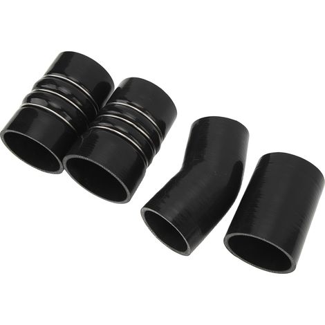 Kit 12 pièces de colliers de serrage noirs pour durite d'intercooler turbo, remplacement CAC pour Ford 6.0L Powerstroke Diesel 2003-2007, fixation étanche haute performance. (1/5)