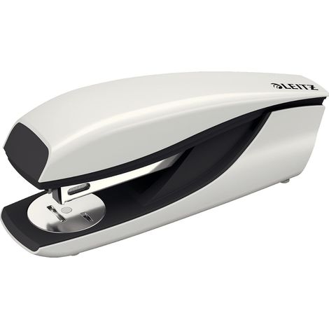 Agrafeuse de Bureau, Capacité 30 Feuilles, Gris Clair, Boîtier Métallique Ergonomique, Agrafes Incluses, Gamme NeXXt, 55020085 (1/5)