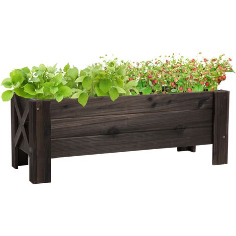 Huerto elevado easycomfort raised garden bed con drenaje (1/3)