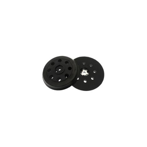 Platorello abrasivo duro compatibile con Bosch PEX 12, PEX 125 e PEX 400 A (Ø 125 mm), 8 fori, 1 pezzo - Crezuo