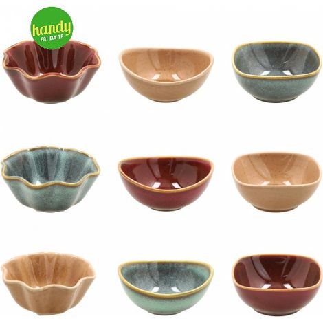 Coppetta Tognana Relief Shizen Terra Ø10 cm Forme e Colori Assortiti (1/3)