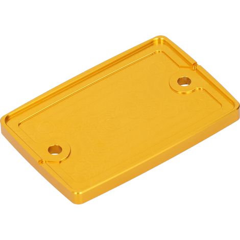 Bouchon de réservoir de liquide de frein avant en alliage d'aluminium - Couvercle adapté pour Yamaha MT-07/09, FZ1, FZ8, XJ6 - Or (1/5)