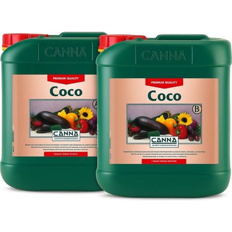 Canna Coco A B 5 Liter Coco Dünger Kokosdünger Pflanzendünger (1/5)
