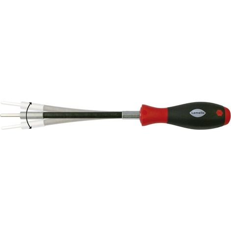 Lamello – Tournevis flexible pour montage Clamex – Tige flexible 4 mm pour espaces confinés – 251993