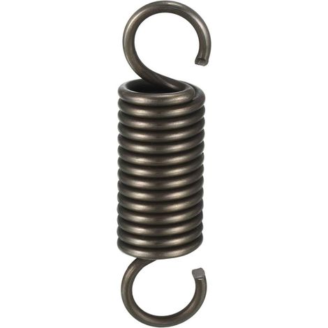 Sourcing Map Ressort Acier Petit Double Crochet - Tension, Extension, Diamètre 0,098", "OD 0,71", "Longueur 2.76