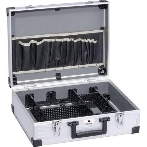 Toolcraft – Mallette à outils universelle TO5061975 – Dimensions 315 x 140 x 395 mm – Compartiment de rangement – Poids 2.135 kg