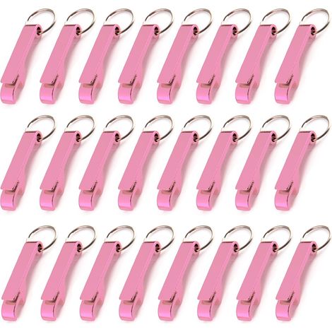 Ouvre-bouteilles En Aluminium - 24 Pièces - Pour Barman Fête Mariage Cadeau Invité - Lot De Poche Clé Porte-clés (1/5)