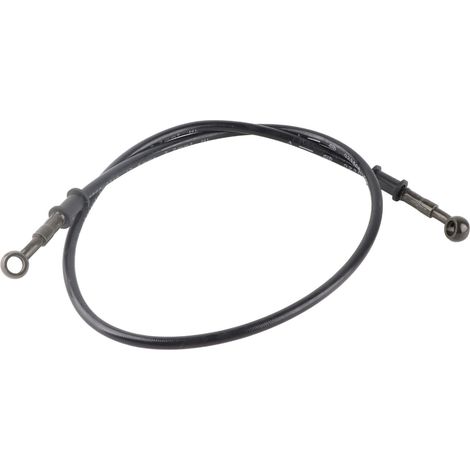 Tuyau De Frein Hydraulique - 10 mm - Raccords Banjo En Caoutchouc - 110 cm - Pour Scooter ATV Quad Moto Tout-Terrain - 1 Pièce (1/5)