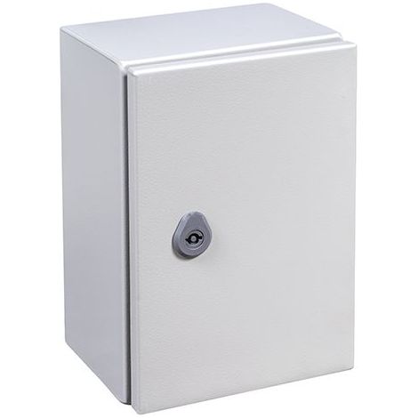 Em Distribution – Coffret électrique nu 400x300x200mm – Étanche IP66 – Résistance chocs IK10 – Acier laminé pour environnements humides