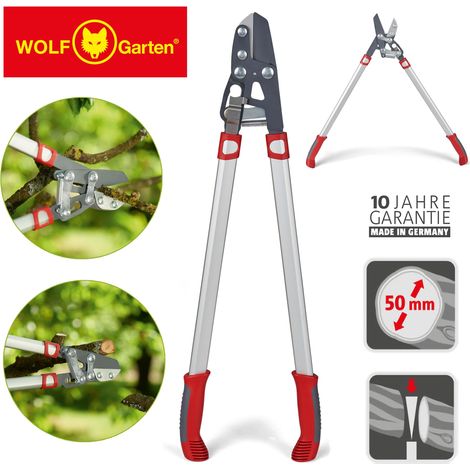 WOLF Garten Astschere Power Cut RS 800 V Gartenschere Baumschere 50mm Astdurchmesser Alu (1/10)