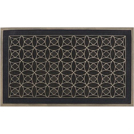 Havana Rubber Pin Doormat, 45x75cm, Circles (1/4)