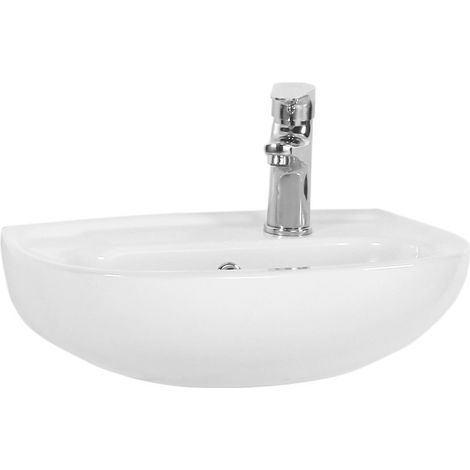 Creavit Keramik Waschbecken Handwaschbecken 45x30 cm Weiß (1/2)
