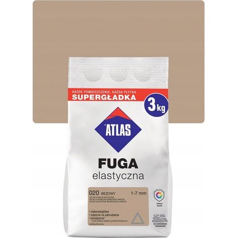 Coulis flexible Atlas 3 kg beige