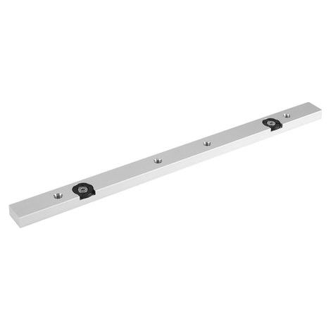 Barre à Onglet en Alliage d'Aluminium, Guide de Scie à Table, 300mm, Barre en T Réglable pour Travail du Bois, avec Curseurs (1/5)