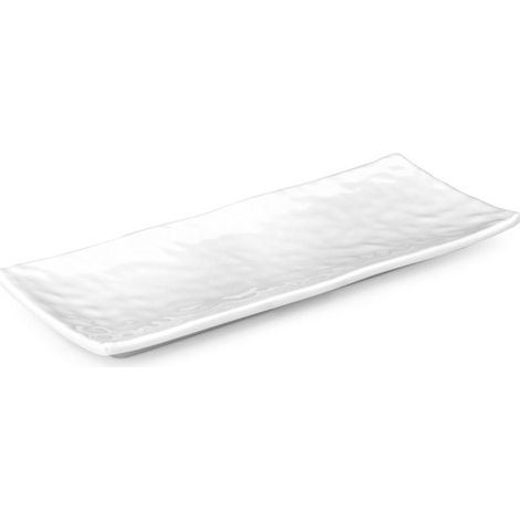 Plateau Rectangulaire en Mélamine Blanc - Pujadas