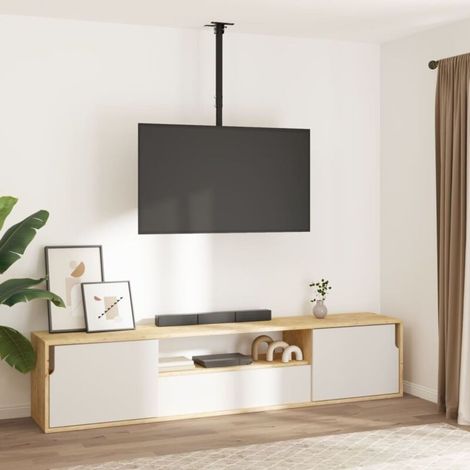 Support TV au plafond pour écran 32-65" max VESA 400x400mm 40kg (1/5)