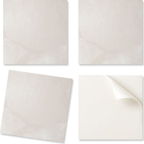 Baldosas de vinilo estampadas - Decoraci贸n de dormitorio con delicada textura de m谩rmol 9x30x30 cm