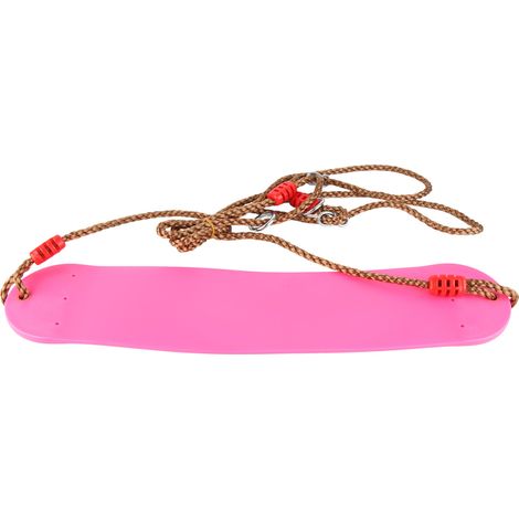 Balançoire enfant avec corde nylon réglable, jeu extérieur jardin idéal pour enfants et adolescents (1/5)