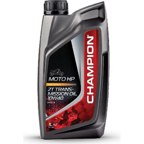 Aceite para transmisión Champion Moto HP 2T 10W40 1L semisintético (AKC)