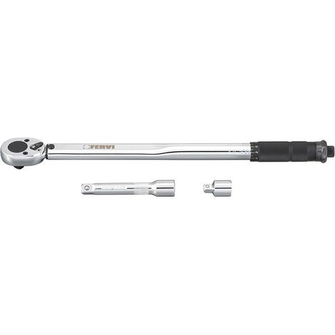Chiave dinamometrica FERVI 0774/210 - capacità 40 ÷ 210 Nm - attacco 1/2" - 3/8"