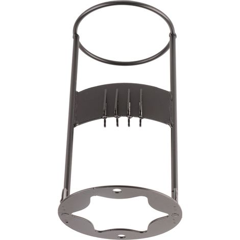 Fendeur de bûches manuel en acier pour bois sec et dur, coupe-bûche portable pour maison barbecue camping, noir, 1 pièce (1/5)