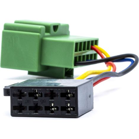 Adattatore connettore radio QUADLOCK-ISO cubetto per Volvo (1/5)