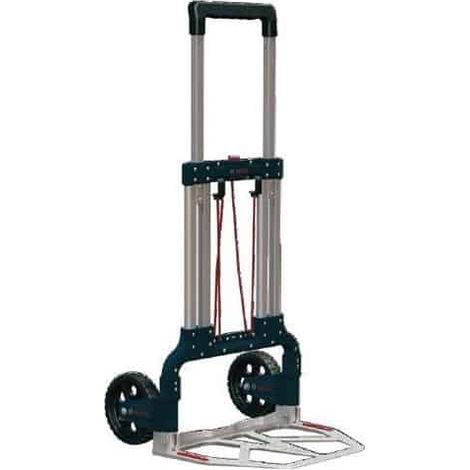 Bosch – Chariot rétractable 125 kg en aluminium – Dimensions 51 x 8 x 81 cm – Compatible L-boxx pour transport d'outils - 1600A001SA (1/4)
