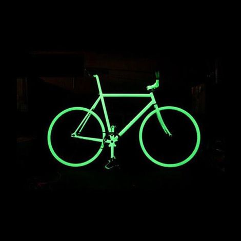 Vernice spray fosforescente luminescente che si illumina al buio in 3 colori - Numero Pezzi: 400ml - Colore: Giallo/Verde (1/4)