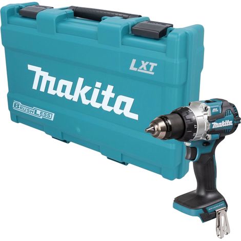 Taladro atornillador de percusión a batería Makita DHP 489 ZK, 18 V, 73 Nm, sin escobillas + maletín - sin batería, sin cargador (1/5)