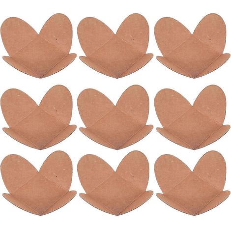 100 plateaux à chocolats en carton kraft, compartimentés (1/5)