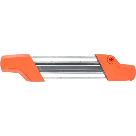 Affûteur de chaîne de tronçonneuse 2 en 1 (3/8 po / 4,0 mm) – Outil d'affûtage avec lime de 4,0 mm (1/5)
