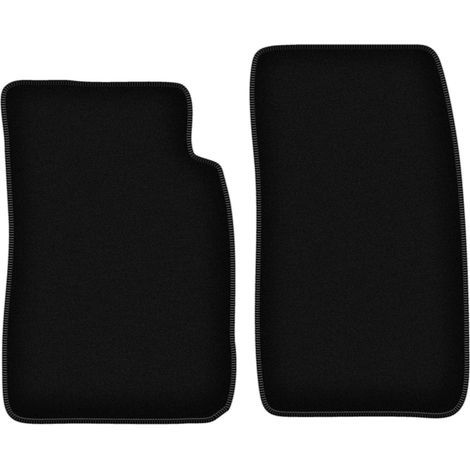 Alfombrillas delanteras de terciopelo BASIC para Daihatsu Feroza F300 / F310 todoterreno (1989-1998) (1/5)