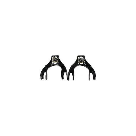 Automotive modification: Civic steering arm 92-95 EG/DC2 adjustable front tilt triangle control arm - Black (one pair) (1/4)