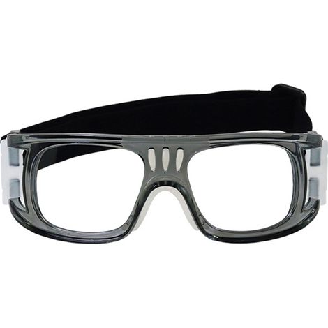 1 Paire Lunettes de sport avec joint étanchéité, verres transparents, monture légère, protection chocs, pour moto et sports collectifs (1/5)