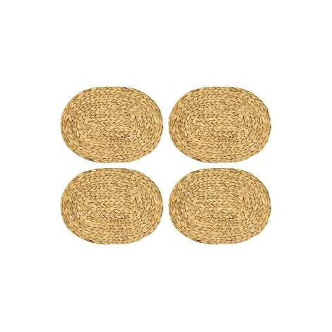 Oval Braided Water Hyacinth Placemat Placemat 40 x 30 cm (1/5)
