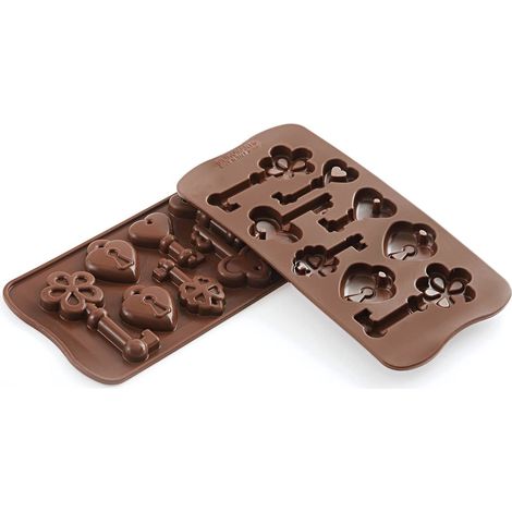 Silikomart 22.133.77.0065 Stampi, Silicone, Marrone (1/3)