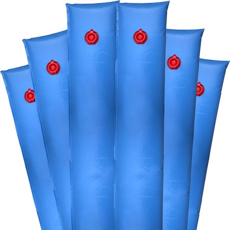 16 G. Arcade 1,2 m Blue Winter couvertures de Tube de l'eau pour Piscine 6-Pack Single-Chamber Bleu (1/2)