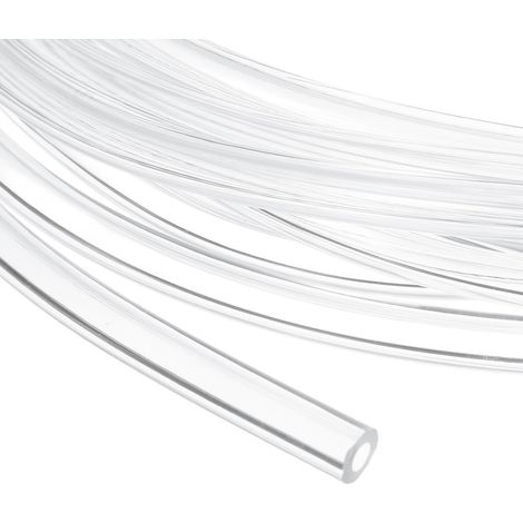 2,3 m Tuyau PVC Transparent 4mm x 8mm IDxOD (1/5)