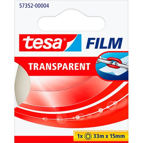 Transparenter Klebeband 15 mm x 33 m