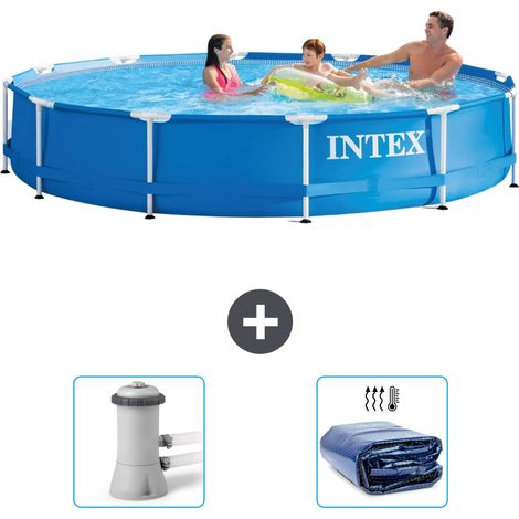 Frame Pool Rund - 366x76 cm - 5-teilig S21339 (1/5)