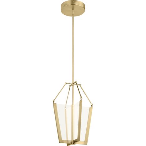 Elstead Kichler Calters Plafonnier LED intégré Champagne Gold, 3000K (1/5)