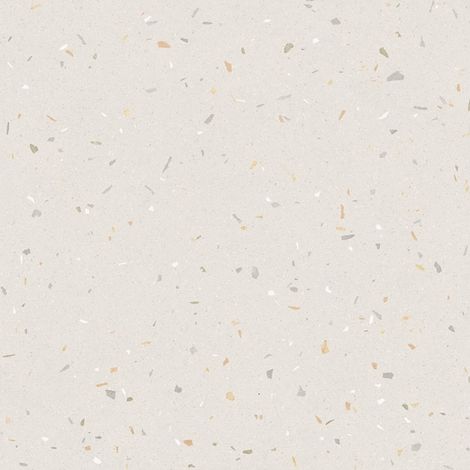 Eiffel Art Construction – Carrelage effet terrazzo 80x80 cm – Grès cérame pour sol et mur – Finition mate – R10 – Rectifié – 1,28m2 par boîte (1/4)
